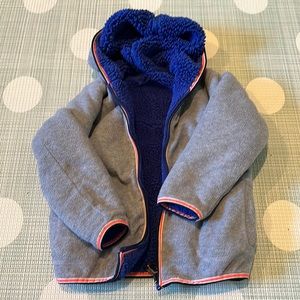 JP Biden reversible hoodie. Size 5 and very warm and cozy.